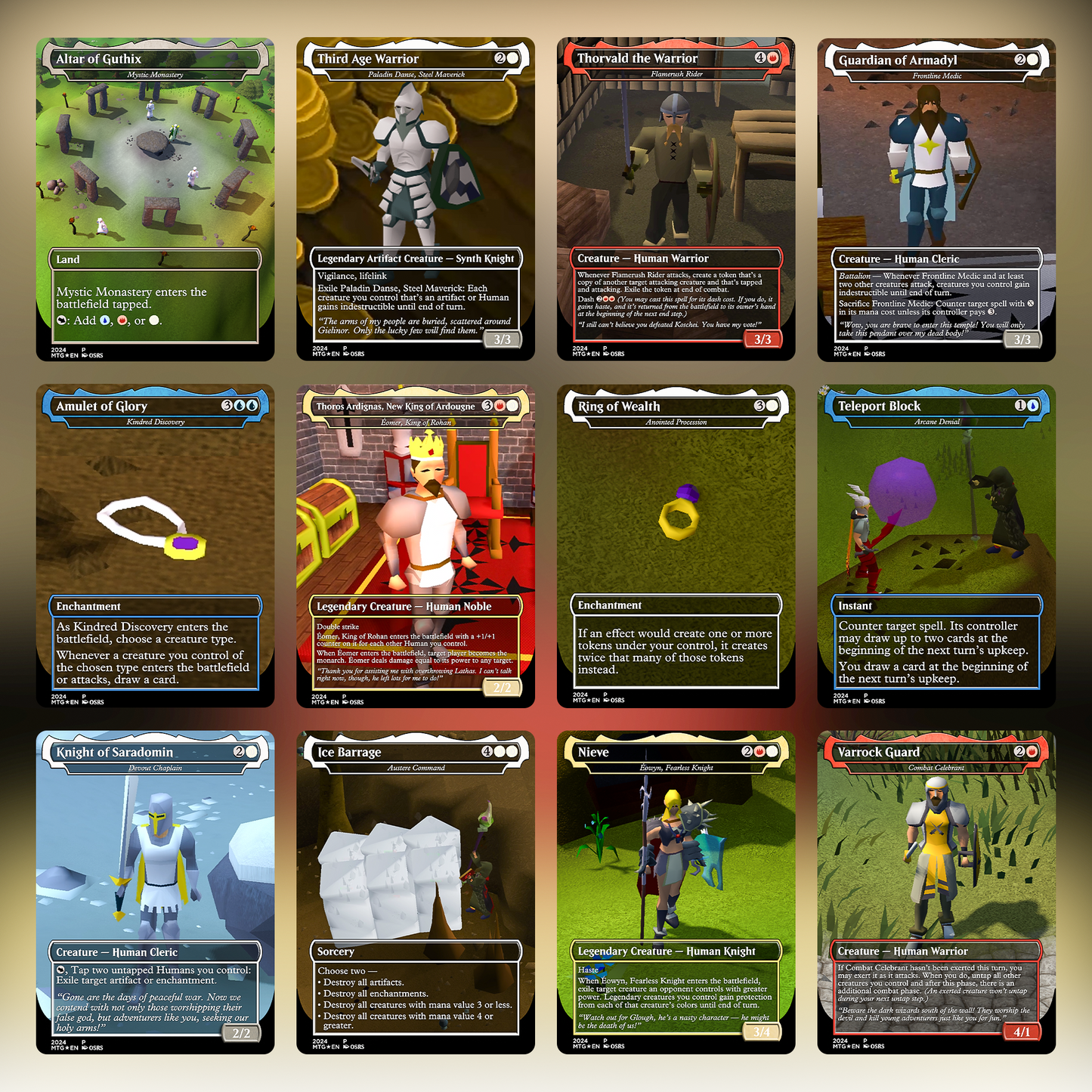 Human / Vannaka Commander Deck