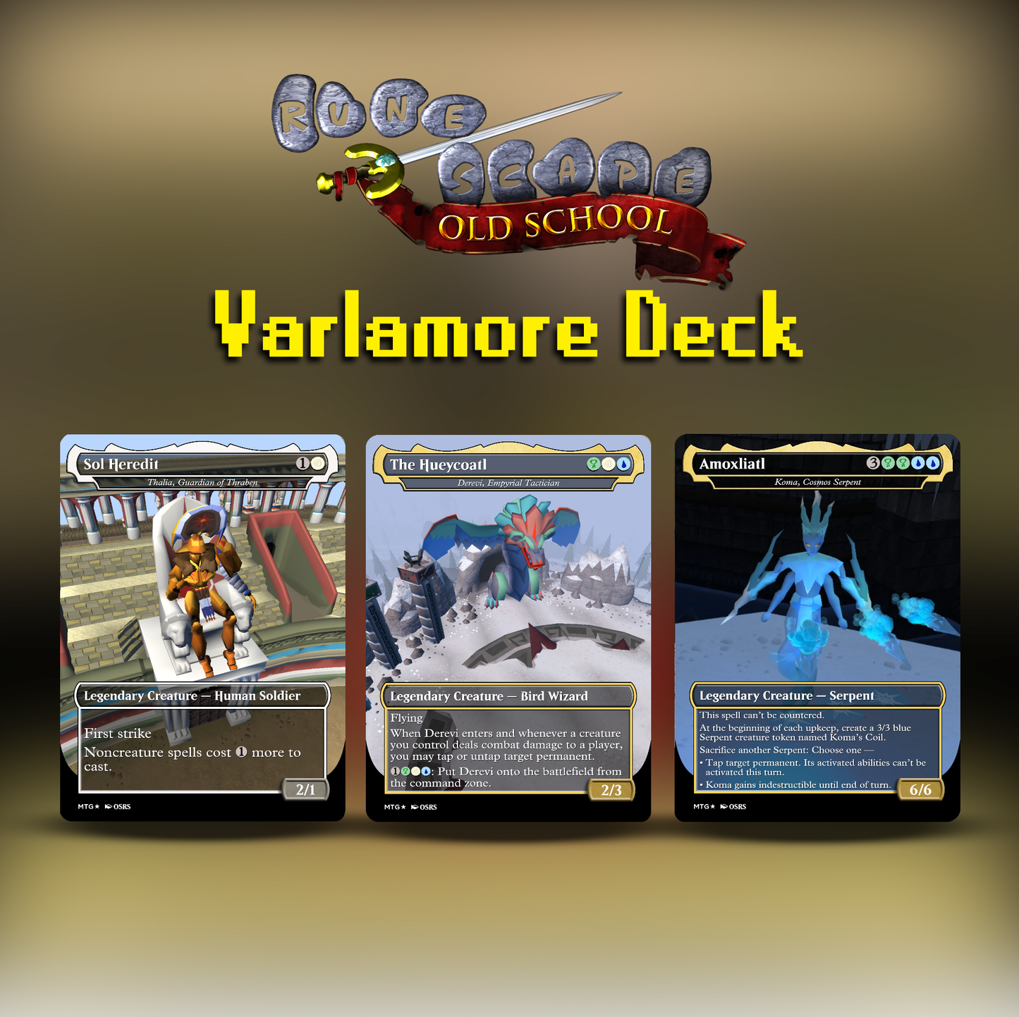 Derevi / Hueycoatl - Varlamore Commander Deck