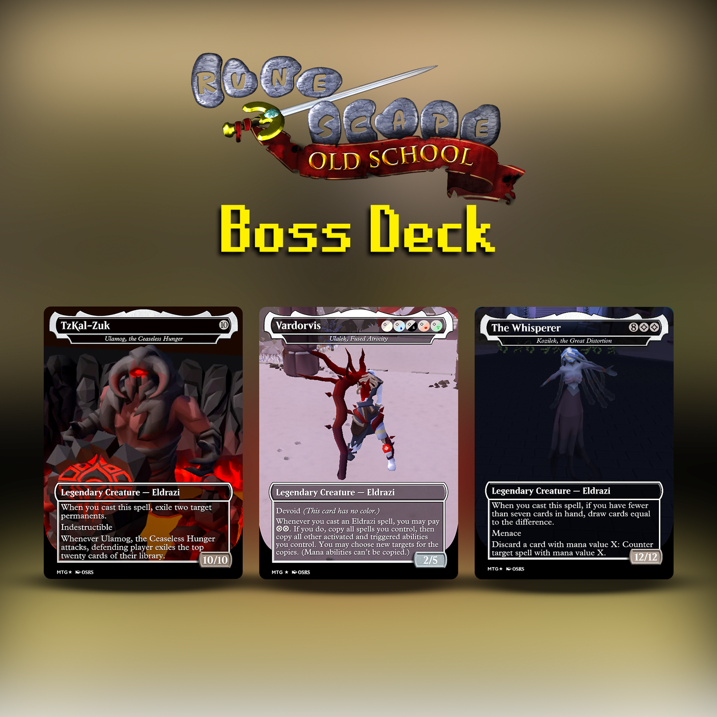 Eldrazi / Boss Commander Deck