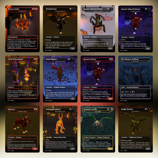 Pre-Order - Valgavoth / K'ril Tsutsaroth - Demon Commander Deck